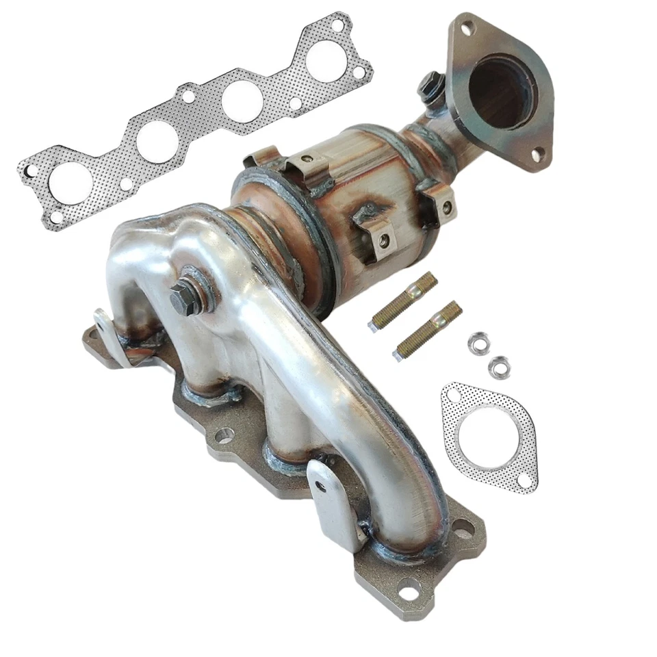 Convertidor catalítico colector de 2,4 L para Hyundai Sonata 2009 a 2014 aprobado por la EPA Foto 2 de 4