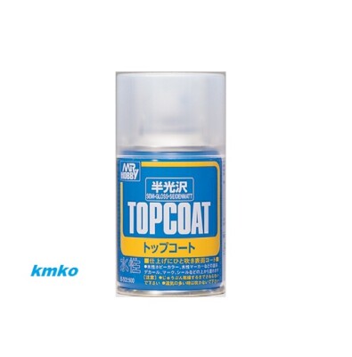 kmko Gunze Mr.Hobby Mr.Topcoat Klarlack B 502 Semi Gloss Seidenmatt 86 ml OVP
