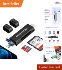 Portable SD Card Reader for iPhone - Trail Camera Viewer - Plug and Play