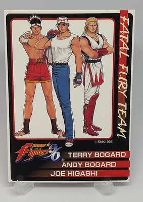 Fatal Fury Team The King of Fighters '96 SNK Trading Card Gamest
