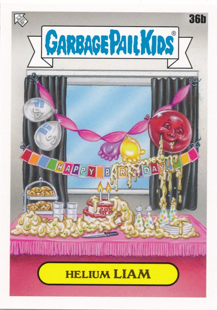 36b HELIUM LIAM 2024 GPK Garbage Pail Kids 1 Kids at Play | eBay