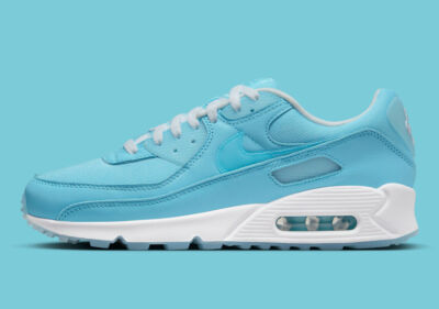 Nike Air Max 90 Shoes Blue Chill White Sneakers Retro FD0734 Nike Air Max 90 Shoes Blue Chill White Sneakers Retro FD0734