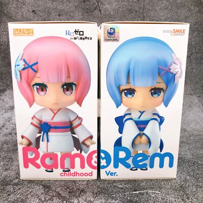 Re:Zero Rem & Ram Childhood ver. Nendoroid 942 WF2018 Summer