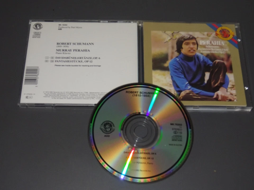 SCHUMANN - DAVIDSBÜNDLERTÄNZE: PERAHIA / CBS-MASTERWORKS-CD (MINT-)