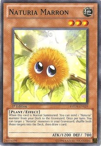 Naturia Marron - PHSW-EN029 - Common - 1st Edition x3 - Lightly Played
