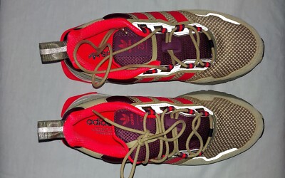 Size 8 - adidas ZX 1K Boost Beige Tone Victory Crimson for Size 8 - adidas ZX 1K Boost Beige Tone Victory Crimson for
