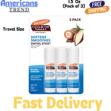 3-Pack Palmer's Cocoa Butter Formula Moisturizing Swivel Stick W/ Vitamin E