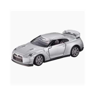 Nissan GT-R シルバー 2008 TOMY 1/64 Takara Tomy Tomica Premium TP17 Nissan GT-R Silver Model Toy Car