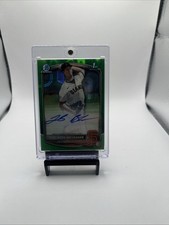 2025 Bowman Chrome- Jacob Bresnahan Green Lava Auto. /99
