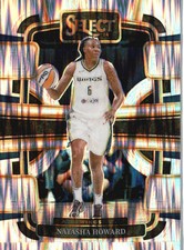 2024 Panini Select WNBA #32 Natasha Howard Silver Flash Prizms