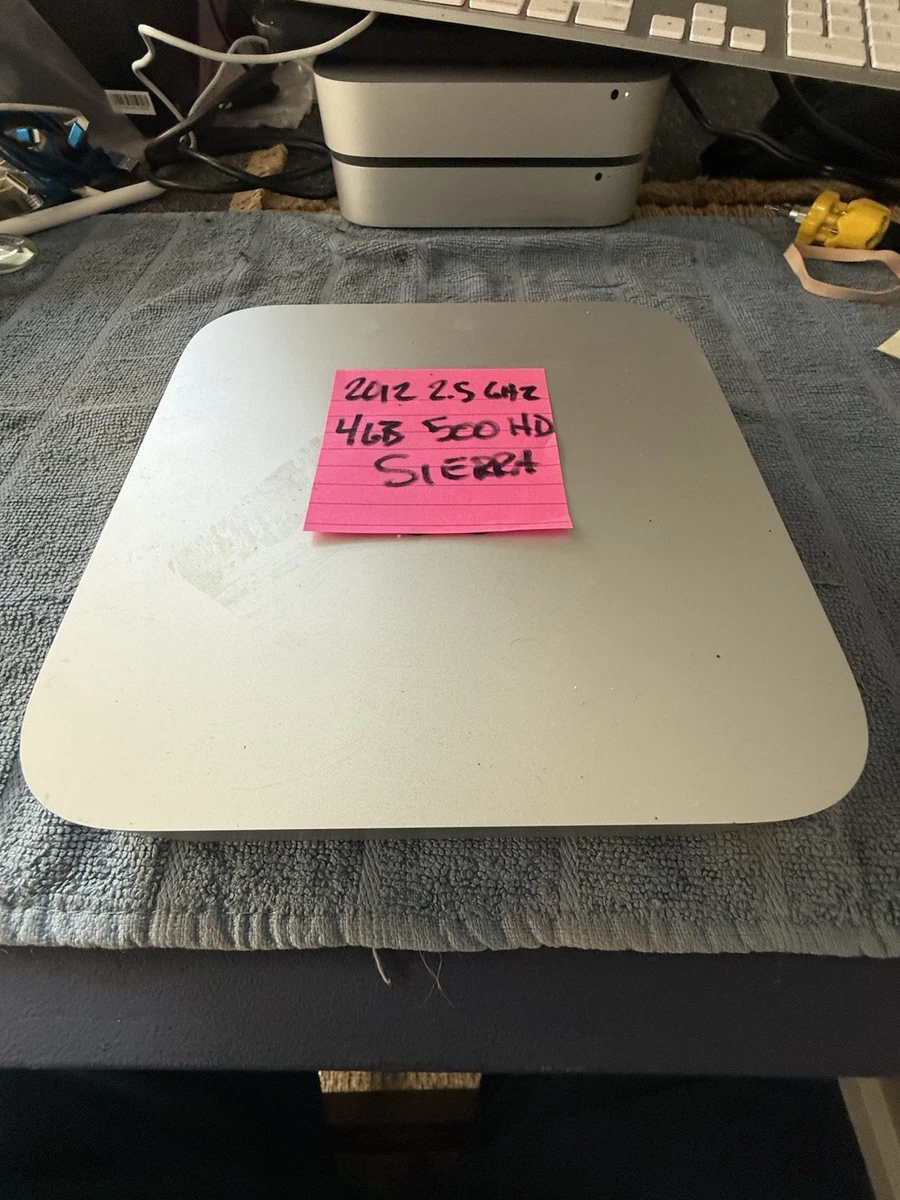 Apple Mac mini 2012 Apple Desktops 500 GB SSD Capacity-In-One