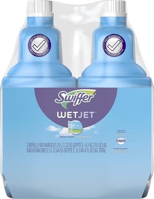 Swiffer Wetjet Multi-Surface Floor Cleaner Solution With Open Window Fresh Scent