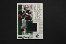 Rich Gannon 2003 SP Game Used Edition #172 Authentic Jersey Memorabilia Relic