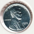 1943 WWII Lincoln Wheat Steel Penny Collectible US Collection Very Good War Coin