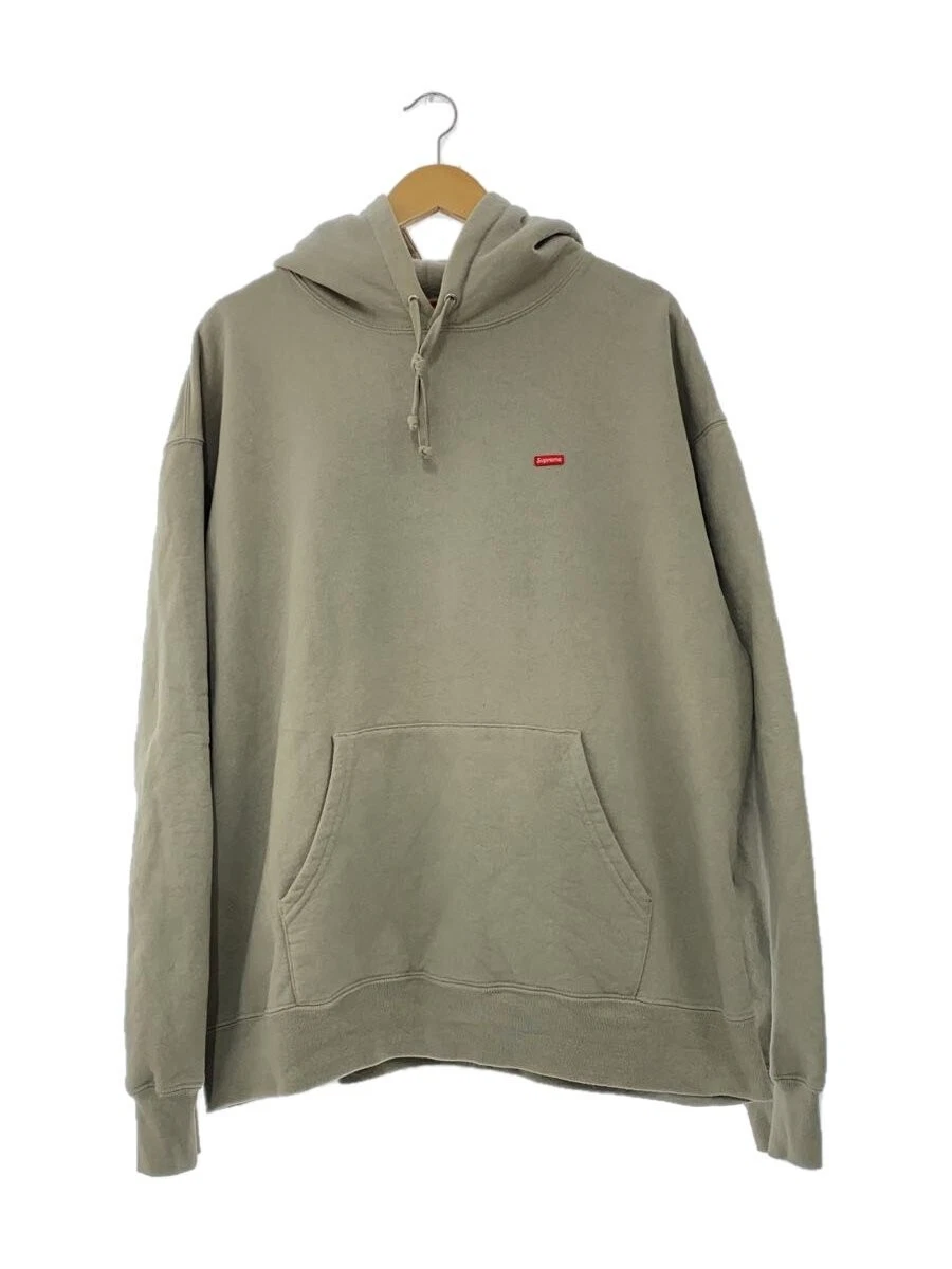 Supreme Small Box Parka con Cappuccio XL Cotone KHK Sporco Small Box con Cappuccio