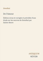 Stendhal | De L'amour | Taschenbuch | FranzöSisch (2026) | Antiquum Novum Verlag