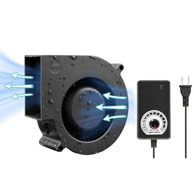 97mm IP68 Waterproof Underwater Blower Fan  Small 12V Powered Exhaust Fan 97x...