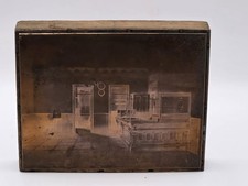 Antique Copper Printing Plate Late 1800-Early 1900's Bakery