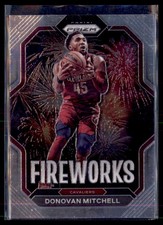 2022-23 Panini Prizm Fireworks Basketball Donovan Mitchell Cavaliers 23