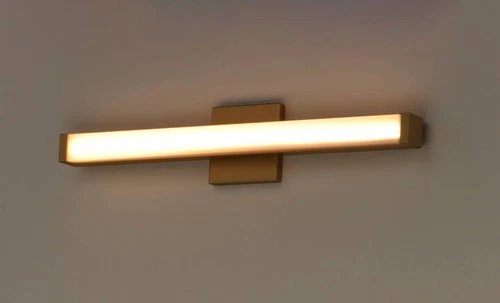 Maxim Spec 36" Wide Gold LED Bath Light - Picture 4 of 5