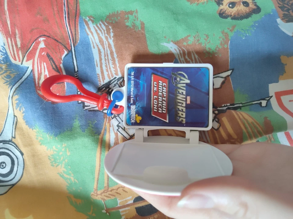 Card Game The Avengers Captain America VS. Loki Marvel Mini Games 2012 - Image 2 of 3