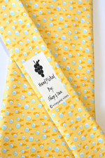 BOY'S VINEYARD VINES TIE YELLOW/WATER DROPS WIDTH: 3.25" LENGTH: 49"