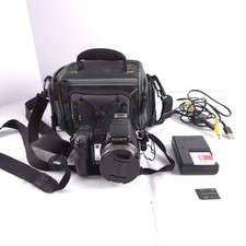 Sony Digital Camera Cyber Shot 8.1 DSC-H7 15X W/ Charger, Bag, SD Card Tested