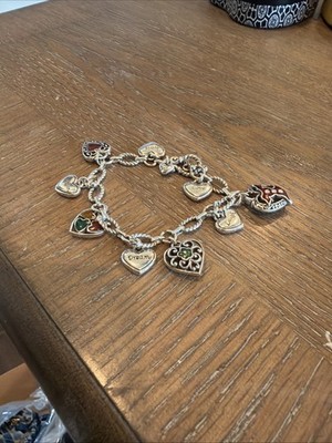 BRIGHTON 2005 Go Red Dress Charm Bracelet **RETIRED** | eBay