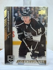 2015-16 Upper Deck Exclusives #341 Christian Ehrhoff /100 Los Angeles Kings
