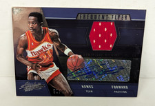 2012 Panini Absolute Frequent Flyer Dominique Wilkins Jersey Patch Auto #31/49