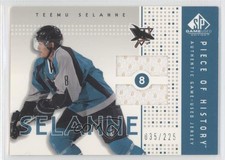 2002-03 SP Game Used Piece of History 35/225 Teemu Selanne #PH-TS HOF 0v1