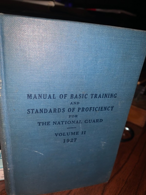 1927 NATIONAL GUARD MANUAL VOL2 INFANTRY 