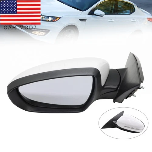 Left Driver Side Mirror with Turn Signal For 2011 2012 2013 Kia Optima Man Fold