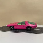 Matchbox Lesney Superfast No. 40 Vauxhall Guildsman Pink w/Green Glass VTG