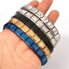 Edelstahl  Armband mit elastischem Bund, mehr...