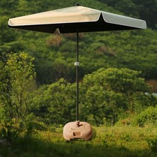 Patio Umbrella Base Square Water/Sand Filled for Market Summer Beach Garden