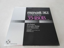 Maxell XLI 35-180B Tape - Once Recorded - 80's  90's Rock  Pop - Reel 11 