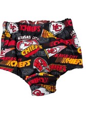 Kansas City Chiefs Baby Bloomer Diaper Cover 9-12m PullOn Black Cotton NWT Gift
