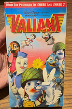 RARE Disney Valiant VHS Full Screen NTSC Closed Captioned 2006 G Animation