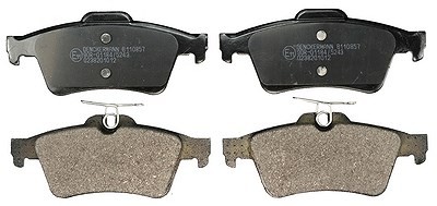 Denckermann Bremsbelagsatz, Scheibenbremse Hinterachse U.A. FüR Ford, Opel, Saab-image