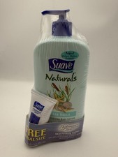 NEW Old Stock Suave Naturals Moisturizing Body Lotion Ocean Breeze 18oz Pump NOS