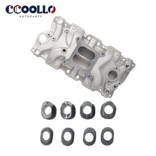 Block New Dual Plane Intake Manifold Fits For Chevroletgmc 1955-1995 82026 Block New Dual Plane Intake Manifold Fits For Chevroletgmc 1955-1995 82026