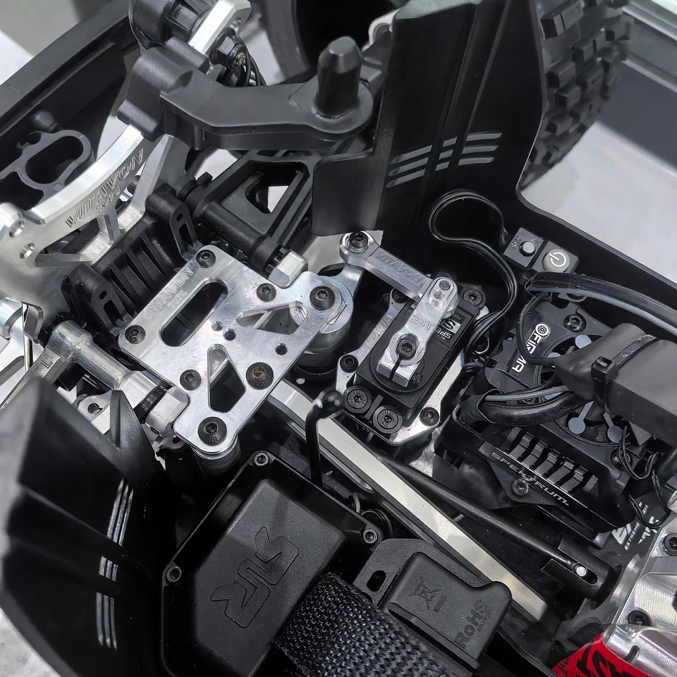 VITAVON CNC Alu7075 25T Adiustable Servo Horn and Link For All Arrma 6s - Image 4 of 4