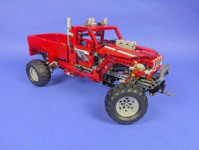 Lego Customized Pick-Up Truck 42029 Technic Car 100% Complete Set 1063 Pieces