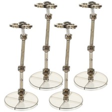 4 Pcs Plastic Display Stand for Model Figures Action Figurine Holder Support
