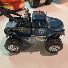Kinsmart 53 Chevy Toy Truck Monster Truck Pull Back Greenish-blue Aqua Kinsmart 53 Chevy Toy Truck Monster Truck Pull Back Greenish-blue Aqua