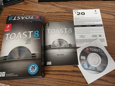 Roxio Toast 8 Titanium for Macintosh 231000 Disc Burning Software NOS