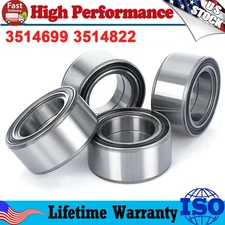 4Pack Wheel Bearings Kit Front & Rear For Polaris RZR 900 1000 # 3514822 3514699