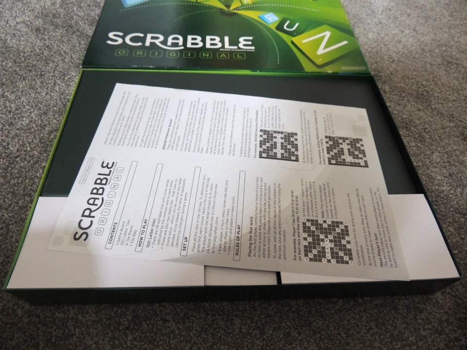 Mattel Scrabble Original Classic Board Tile Game - Y9592 - Image 3 of 4