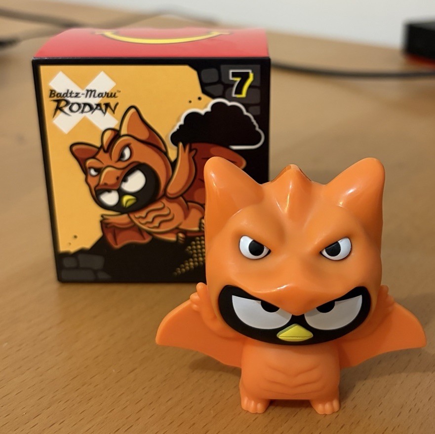 maruさま2032 Rodan x Badtz-Maru - Hello Kitty And Friends McDonald's Godzilla